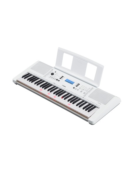 Yamaha EZ-300 tastiera MIDI 61 chiavi USB Argento, Bianco