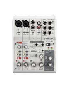 Yamaha AG06 MK2 White 6 canali Bianco