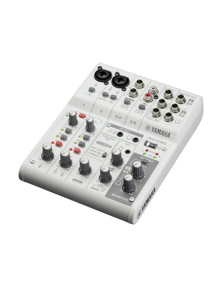 Yamaha AG06 MK2 White 6 canali Bianco