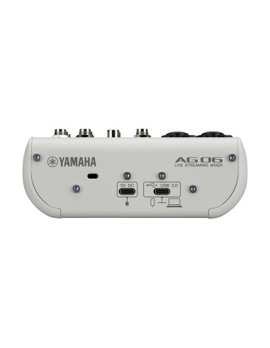 Yamaha AG06 MK2 White 6 canali Bianco
