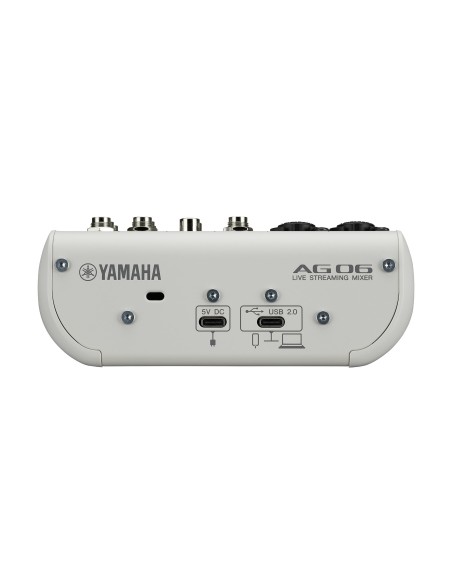 Yamaha AG06 MK2 White 6 canali Bianco