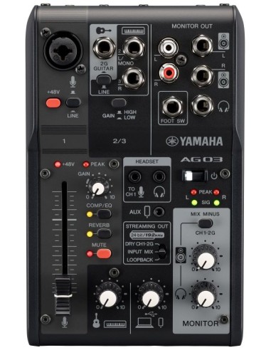 Yamaha AG03MK2 3 canali Bianco