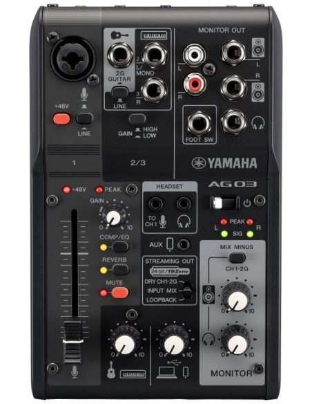 Yamaha AG03MK2 3 canali Bianco