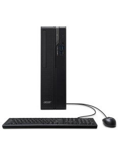 Acer Veriton VX2720G Intel® Core™ i3 i3-12100 8 GB DDR5-SDRAM 256 GB SSD Desktop PC Nero