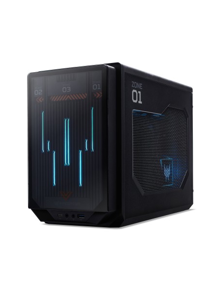 Acer Predator POX-650 Intel® Core™ i7 i7-13700 16 GB DDR5-SDRAM 1 TB SSD NVIDIA GeForce RTX 4070 Ti Desktop PC Nero