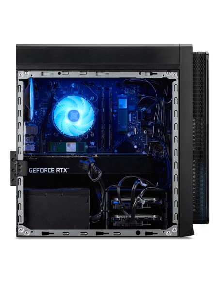 Acer Predator PO3-655 Intel® Core™ i7 i7-14700F 16 GB DDR5-SDRAM 1 TB SSD NVIDIA GeForce RTX 4060 Windows 11 Home PC Nero