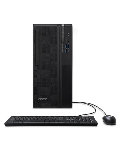Acer Veriton VS2720G Intel® Core™ i3 i3-12100 8 GB DDR5-SDRAM 256 GB SSD Windows 11 Pro Midi Tower PC Nero