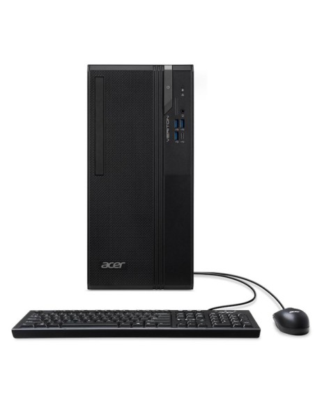 Acer Veriton VS2720G Intel® Core™ i3 i3-12100 8 GB DDR5-SDRAM 256 GB SSD Windows 11 Pro Midi Tower PC Nero