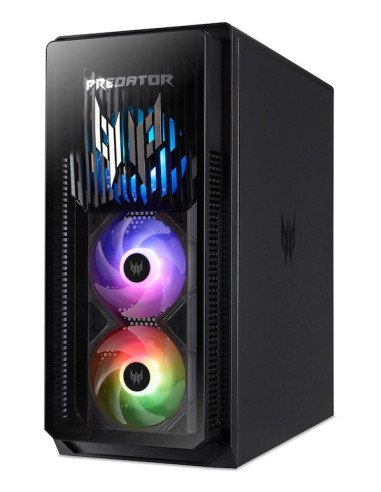 Acer Predator PO5-660 Intel Core Ultra 7 265F 32 GB DDR5-SDRAM 1 TB SSD NVIDIA GeForce RTX 5070 Windows 11 Home Desktop PC Nero