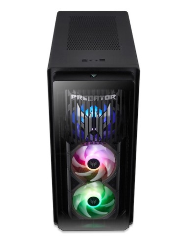 Acer Predator PO5-660 Intel Core Ultra 7 265F 32 GB DDR5-SDRAM 1 TB SSD NVIDIA GeForce RTX 5070 Windows 11 Home Desktop PC Nero