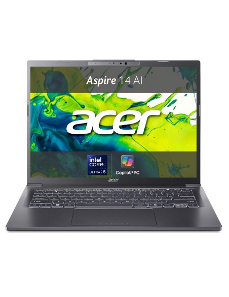 Acer Aspire 14 AI A14-52M-5067 Intel Core Ultra 5 226V Computer portatile 35,6 cm (14") OLED 16 GB DDR5-SDRAM 512 GB SSD Wi-Fi