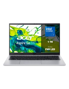 Acer Aspire Go 15 AG15-72P-77TE Intel Core 7 150U Computer portatile 39,6 cm (15.6") Full HD 32 GB DDR4-SDRAM 1 TB SSD Wi-Fi 6