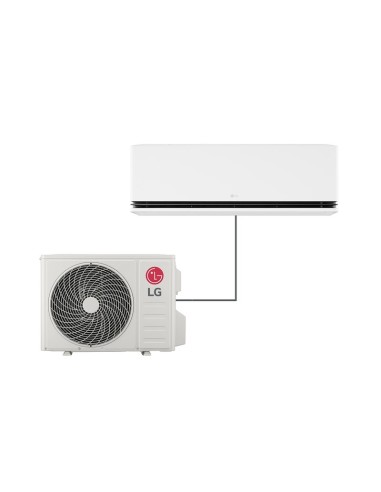 LG DUALCOOL AI Deluxe Climatizzatore split system Bianco