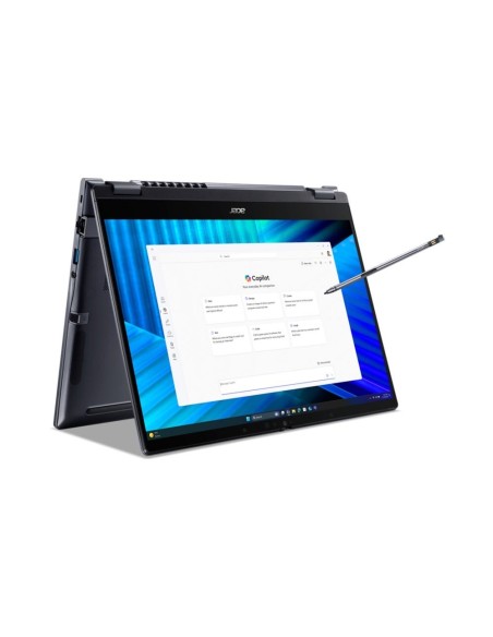 Acer TravelMate TMP414RN-55-TCO-718Q Intel Core Ultra 7 255U Ibrido (2 in 1) 35,6 cm (14") Touch screen WUXGA 32 GB DDR5-SDRAM