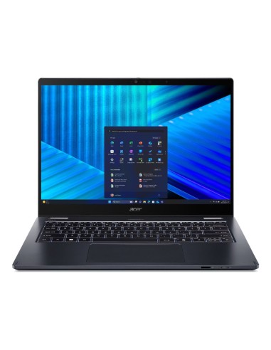 Acer TravelMate TMP414RN-55-TCO-71X7 Intel Core Ultra 7 255U Ibrido (2 in 1) 35,6 cm (14") Touch screen WUXGA 16 GB DDR5-SDRAM
