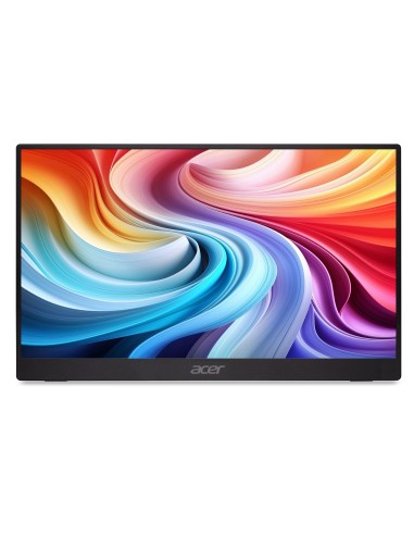 Acer PM161QB1bmiuux Monitor portatile Nero 39,6 cm (15.6") LCD 1920 x 1080 Pixel