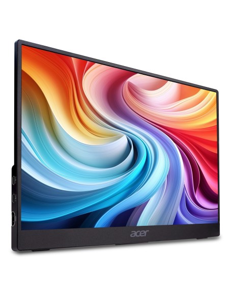 Acer PM161QB1bmiuux Monitor portatile Nero 39,6 cm (15.6") LCD 1920 x 1080 Pixel