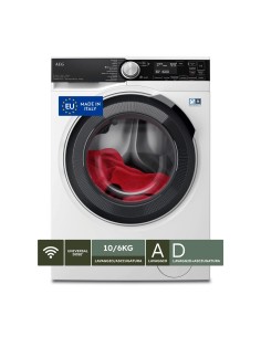 AEG Lavasciuga 10+6 Kg Classe D A 1600 Giri MADE IN ITALY LWR8T166YAB