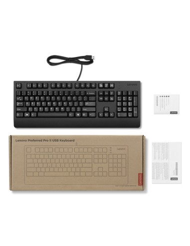 Lenovo 4Y41R64602 tastiera Casa ufficio USB Italiano Nero