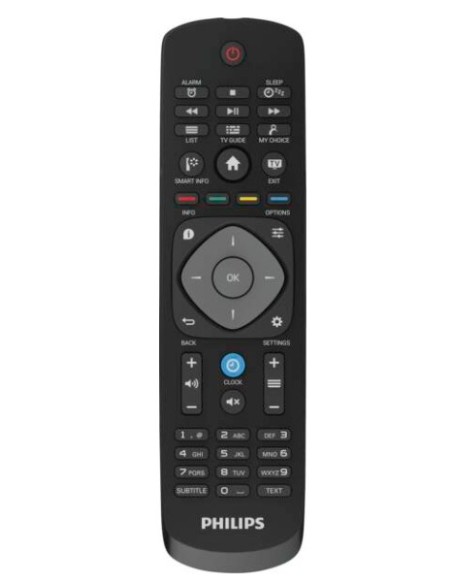 Philips 22AV1503A 12 telecomando IR Wireless TV Pulsanti