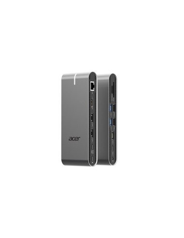 Acer HP.DSCAB.022 replicatore di porte e docking station per laptop Cablato USB 3.2 Gen 1 (3.1 Gen 1) Type-C Argento
