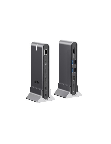 Acer HP.DSCAB.022 replicatore di porte e docking station per laptop Cablato USB 3.2 Gen 1 (3.1 Gen 1) Type-C Argento