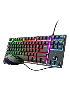 Trust 25949 tastiera Mouse incluso Gaming USB QWERTY Italiano Nero