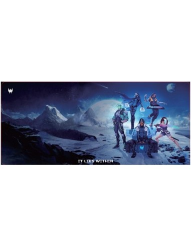 Acer Predator Gaming Mousepad - XXL size PMP470 Tappetino per mouse per gioco da computer Multicolore