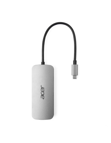 Acer 7in1 Type C Dongle Cablato USB 3.2 Gen 1 (3.1 Gen 1) Type-C Argento