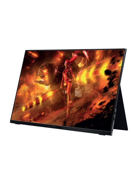 Nilox NXMP17FHD1441 TV e monitor portatile Nero 43,9 cm (17.3") LED 1920 x 1080 Pixel