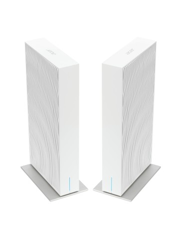 Acer Wave 7, wifi 7 Mesh Router, EU plug, dual pack Dual-band (2.4GHz + 5GHz or 2.4GHz + 6GHz) Wi-Fi 7 (802.11be) 4