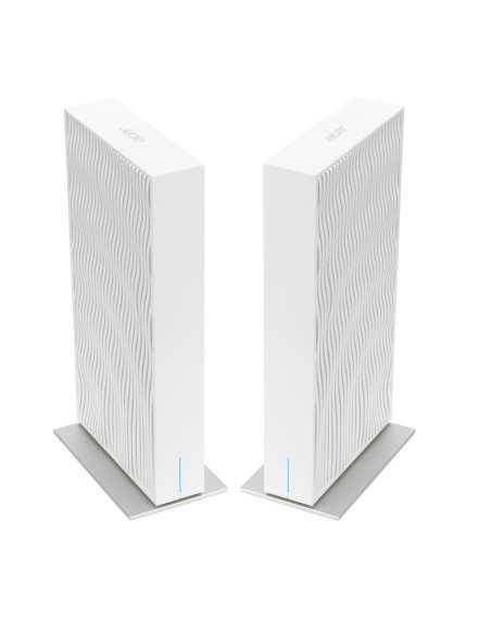 Acer Wave 7, wifi 7 Mesh Router, EU plug, dual pack Dual-band (2.4GHz + 5GHz or 2.4GHz + 6GHz) Wi-Fi 7 (802.11be) 4