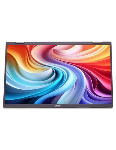 Acer PD163Qbmiuux Monitor PC 39,6 cm (15.6") 1920 x 1080 Pixel Double Full HD LED Grigio