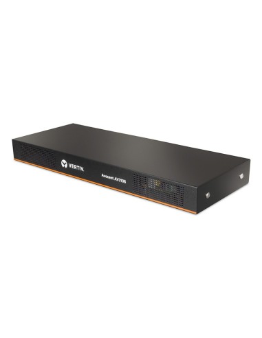 Vertiv Avocent AV 3108 switch per keyboard-video-mouse (kvm) Montaggio rack Nero