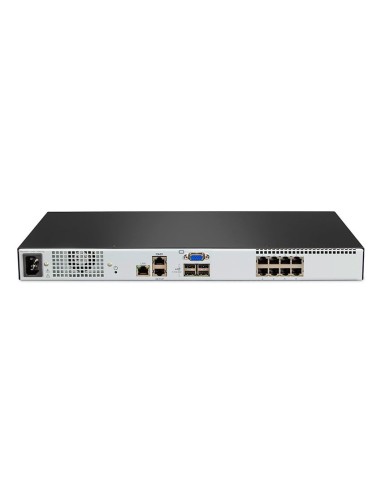 Vertiv Avocent AV 3108 switch per keyboard-video-mouse (kvm) Montaggio rack Nero