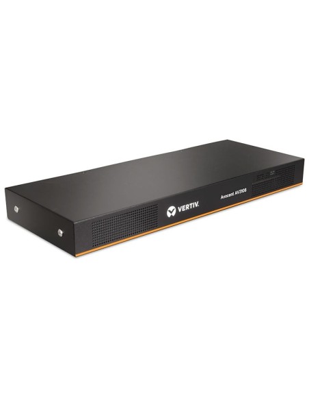 Vertiv Avocent AV 3108 switch per keyboard-video-mouse (kvm) Montaggio rack Nero
