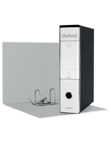 Esselte Registratori in cartone con custodia OXFORD con meccanismo N.1 - F.to Protocollo - Dorso 8
