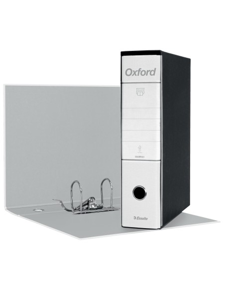 Esselte Registratori in cartone con custodia OXFORD con meccanismo N.1 - F.to Protocollo - Dorso 8
