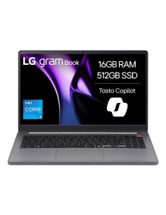 LG Gram 15UB50T-G Intel® Core™ i5 i5-1334U Computer portatile 39,6 cm (15.6") Full HD 16 GB DDR4-SDRAM 512 GB SSD Wi-Fi 6