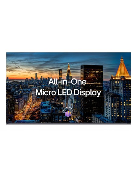 LG Magnit Pannello piatto per segnaletica digitale 3,45 m (136") LED Wi-Fi 500 cd m² 2K Nero Processore integrato WebOS