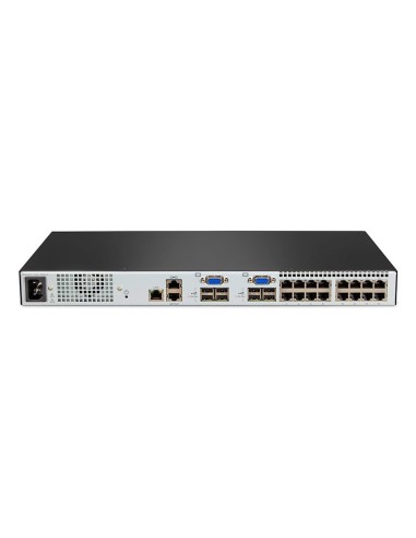 Vertiv Avocent AV 3216 switch per keyboard-video-mouse (kvm) Montaggio rack Nero