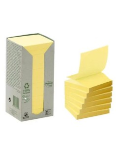 3M 7100172251 pouch autoadesiva Quadrato Giallo Autoadesivo