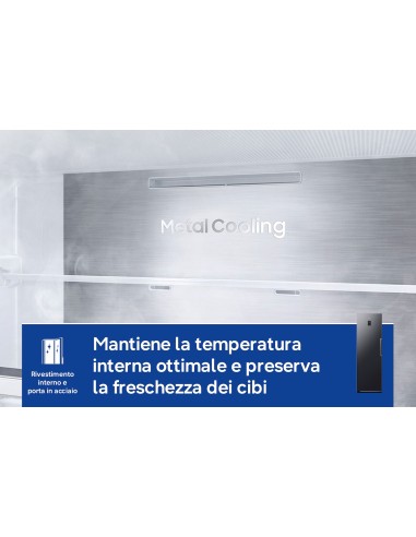 Samsung Freezer Monoporta Bespoke AI 323L RZ70H32HDFEF