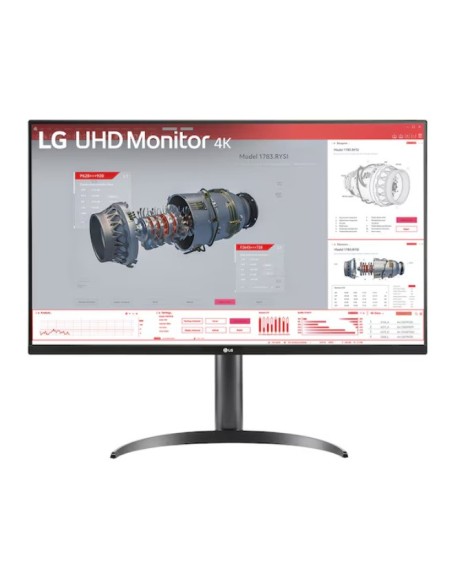 LG 32BR55UK-B Monitor PC 80 cm (31.5") 3840 x 2160 Pixel 4K Ultra HD LED Nero