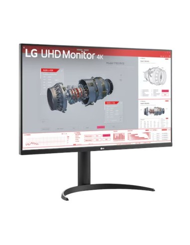 LG 32BR55UK-B Monitor PC 80 cm (31.5") 3840 x 2160 Pixel 4K Ultra HD LED Nero