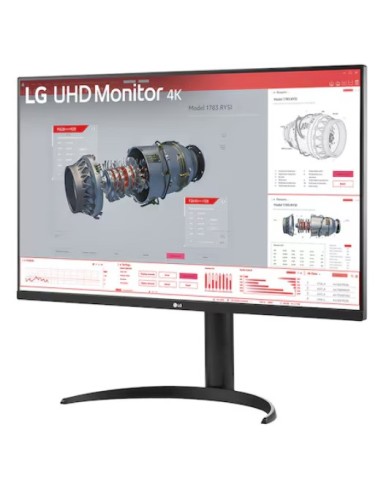 LG 32BR55UK-B Monitor PC 80 cm (31.5") 3840 x 2160 Pixel 4K Ultra HD LED Nero