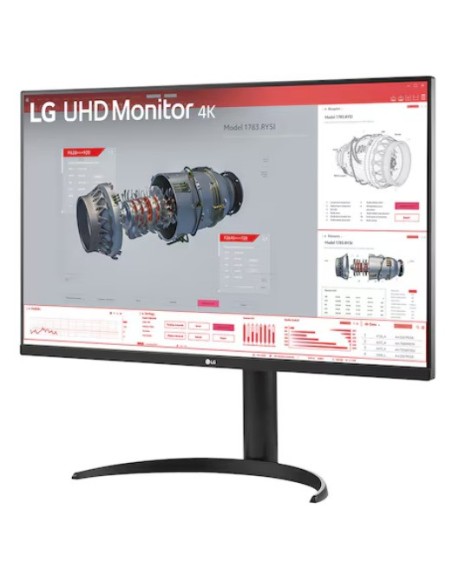 LG 32BR55UK-B Monitor PC 80 cm (31.5") 3840 x 2160 Pixel 4K Ultra HD LED Nero
