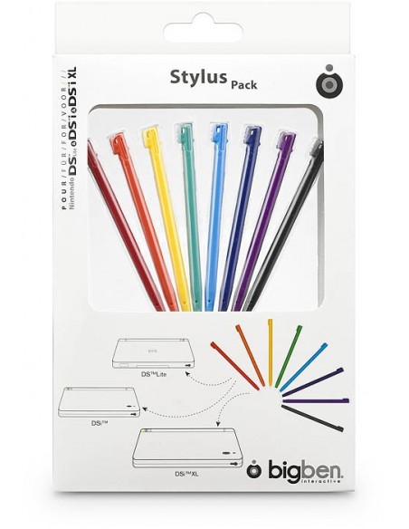 Newave Italia DSI STYLUS PACK 8 COLORI STYLUS NINTENDO PACK DSADS003 3499550277333 ACCESSORI VARI GAMES