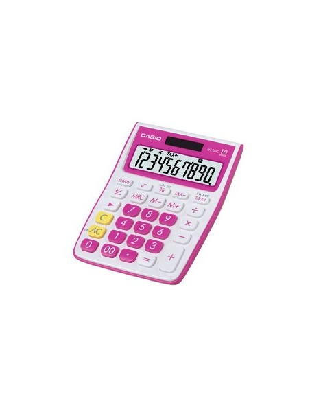 Casio MS-10VC ROSSO MS-10VC-RD MS-10VC-ROS 4971850176008 CALCOLATRICI
