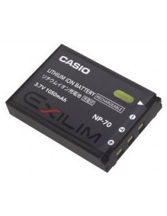 Casio BATTERIA RICARICABILE NP-70 NP-70 NP-70-H 4971850623946 ACCESSORI FOTO VIDEO